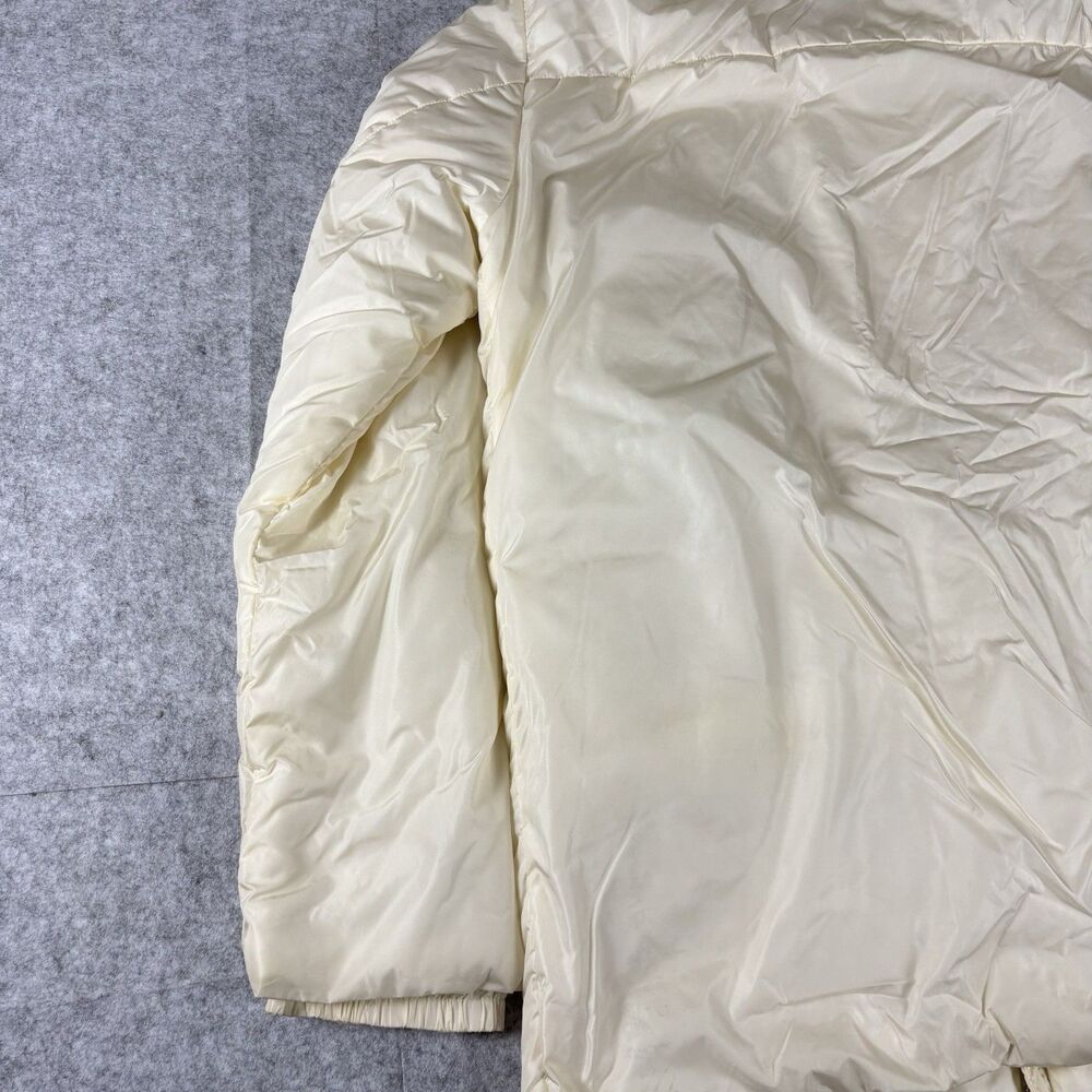 Vintage Archive Prada Sport Ivory White Puffer Jacket w/ Hood Mens Large SGA293 - Picture 5 of 16